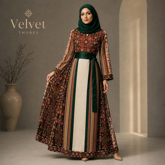 Emerald Heritage Elegance Thobe