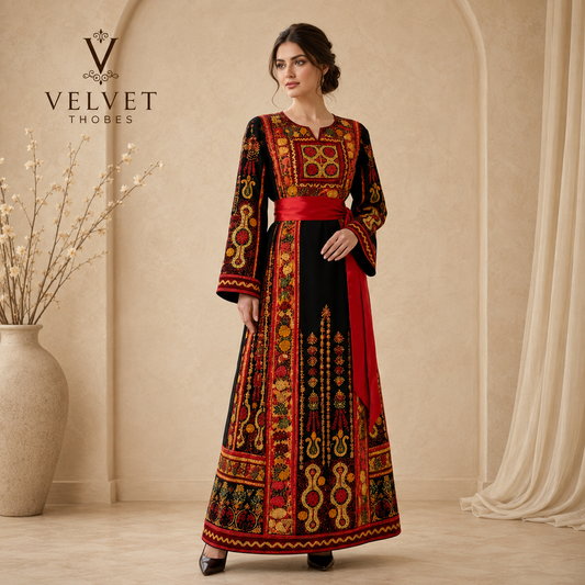 Midnight Ruby Heritage Thobe