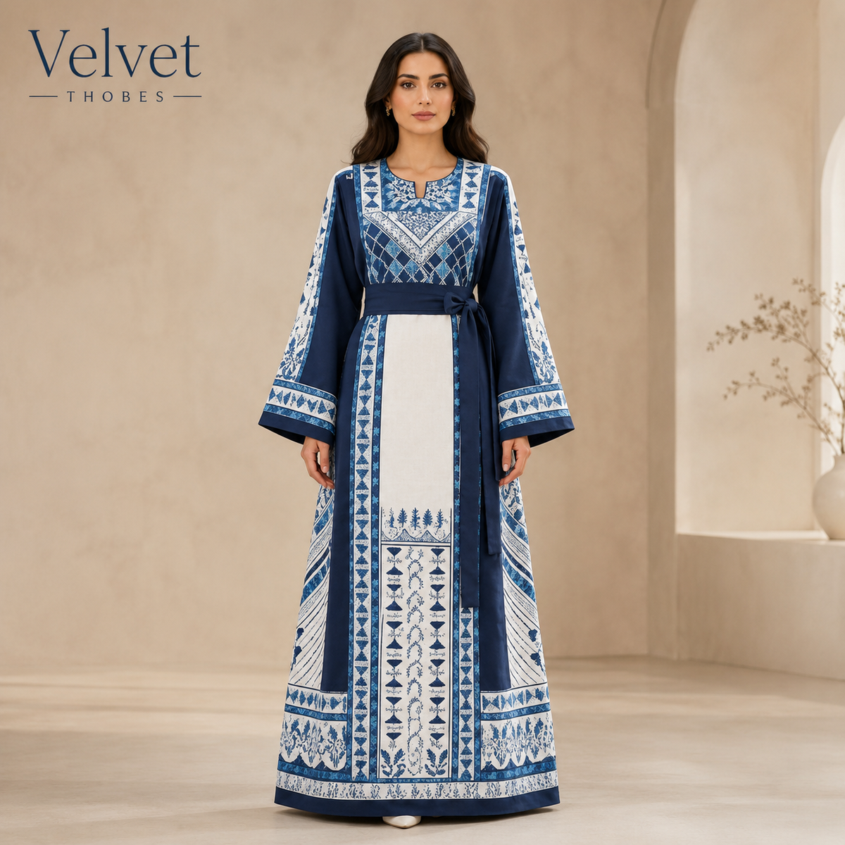 Royal Blue Heritage Thobe