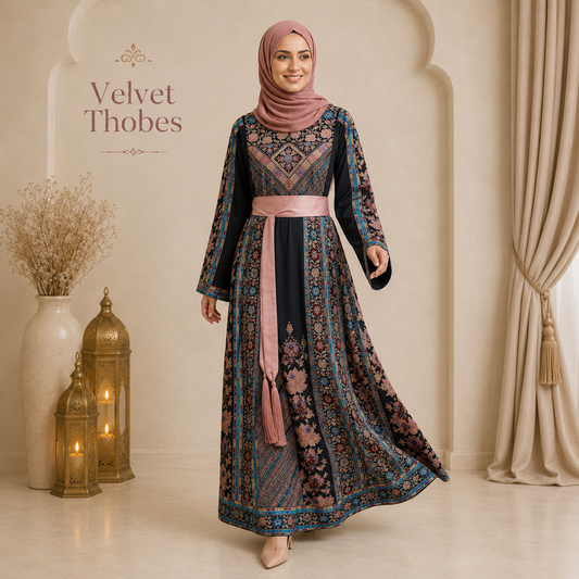 Midnight Rose Heritage Thobe