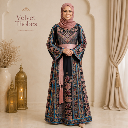Midnight Rose Heritage Thobe