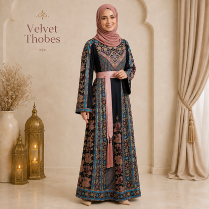 Midnight Rose Heritage Thobe