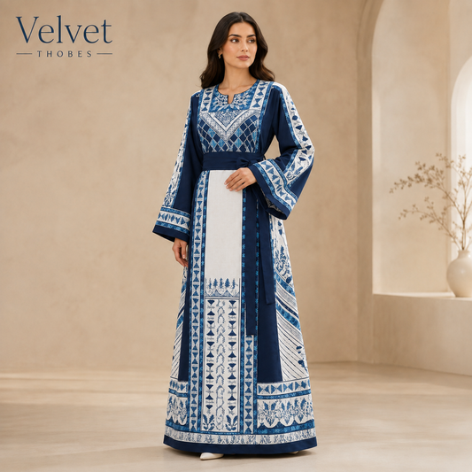 Royal Blue Heritage Thobe