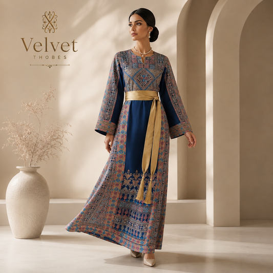 Royal Blue Heritage Elegance