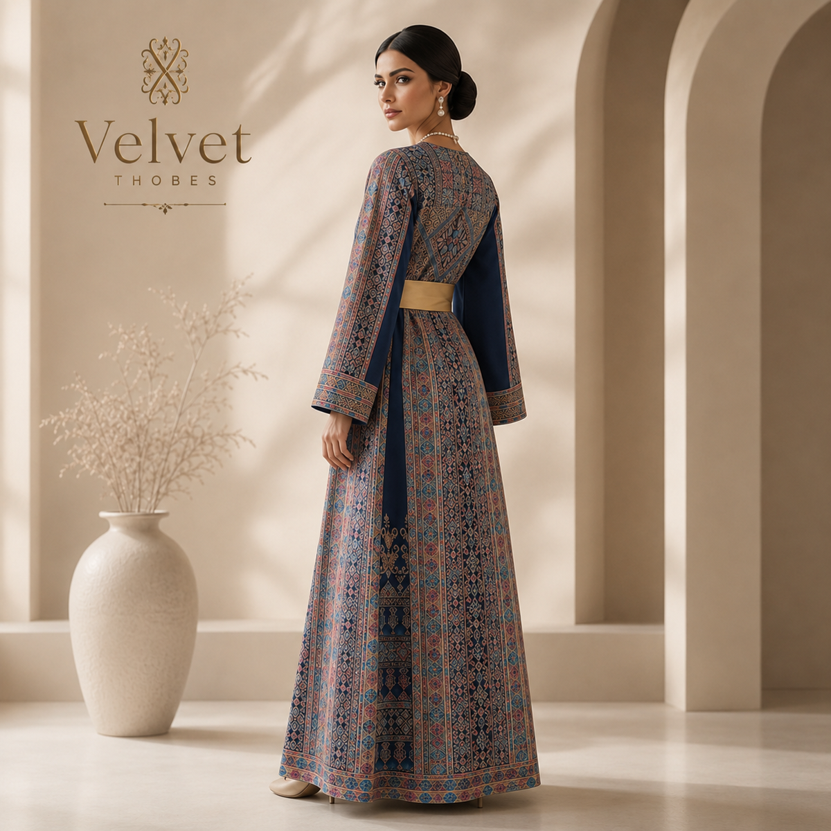 Royal Blue Heritage Elegance